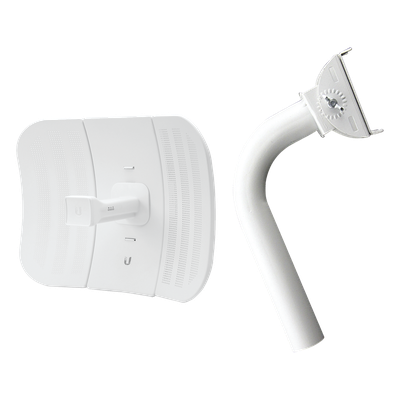 LiteBeam airMAX M5 CPE hasta 100 Mbps, 5 GHz (5150 – 5875 MHz) con antena integrada de 23 dBi, incluye montaje universal UMOUNT