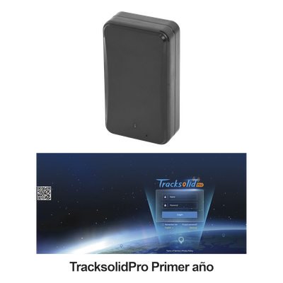 KIT Rastreador vehicular magnético / Especial para contenedores u oculto en vehículo / batería de larga duración / incluye una licencia anual para plataforma TracksolidPro