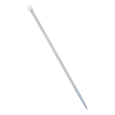 Cincho de plástico, Color Natural, 4.8 x 310 mm, Ideal para sujeción de cables (Bolsa con 100 piezas)
