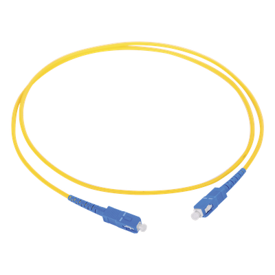 Jumper de Fibra Óptica Monomodo SC/SC Simplex de 1 Metro (3.28 Pies)