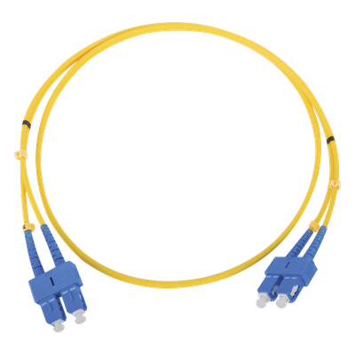 Jumper de Fibra Óptica Monomodo SC/SC Duplex de 1 Metro (3.28 Pies)