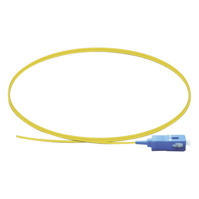 Pigtail de Fibra Óptica Monomodo SC/UPC, Simplex de 2 Metros (6.56 Pies)