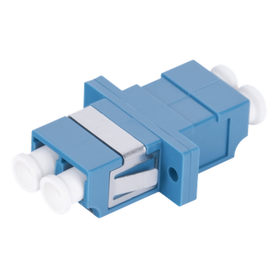 Módulo Acoplador de Fibra Óptica Duplex LC/UPC a LC/UPC Compatible con Fibra Monomodo
