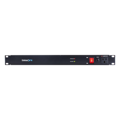PDU para Distribución de Energía, Montaje en Rack, 11 salidas, Instalación Horizontal, de 19in, 1U, 15 Amp, 120 Vca