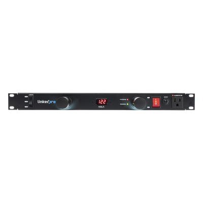 PDU para Distribución de Energía, Montaje en Rack, 11 salidas, Instalación Horizontal, de 19in, 1U, 15 Amp, 120 Vca, Con Indicador Led Y Display