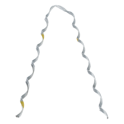 Remate Preformado de Acero Galvanizado para fibra Mini-ADSS diámetros 6 – 7 mm (Preformado con tecnología sin polvo abrasivo) Estructura de 3 Hilos