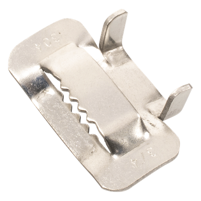 Hebilla de Acero Inoxidable T, 3/4″, 100 piezas