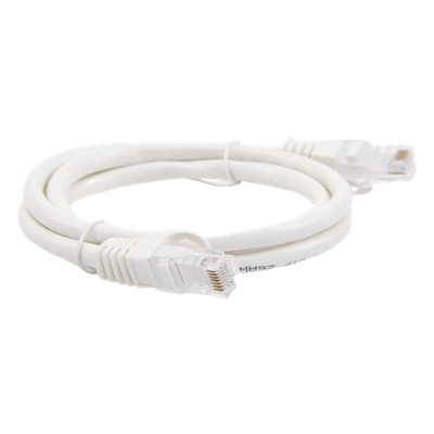 Cable de Parcheo UTP Cat6 – 1 Metro (3.28 Pies) – Blanco