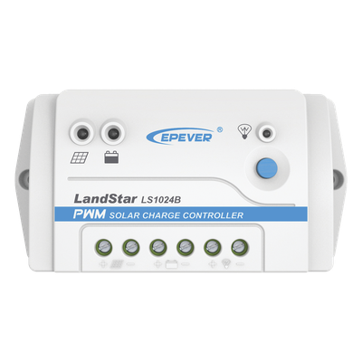 Controlador Solar PWM / 10A / 12/24V / RS-485 / Baterías Gel-AGM-Selladas / Parámetros Configurables