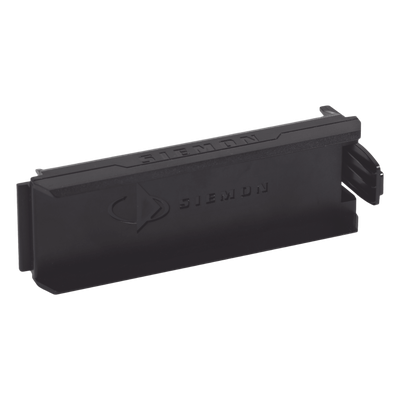 Placa Ciega, Color Negro, Compatible con Distribuidores de Fibra Óptica LightVerse Core, Plus y Pro