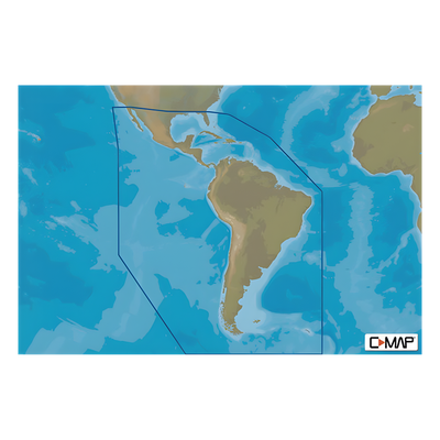 M-SA-Y038-MS MAX-N+ mapas del caribe, centro y Sudamérica. Compatible únicamente con series GO, NSO y NSS.