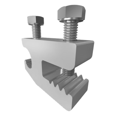 Conector de Puesta a Tierra de Aluminio / Rango de Conductor 4-14 / Doble Calificación / Estañado / UL / CSA