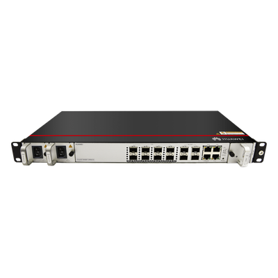OLT GPON OptiXAccess 8 Puertos con Módulos C+, 4 Puertos Uplink (10GE/GE), Hasta 1024 ONTs, 2 Fuentes de Alimentación AC, 1 UR