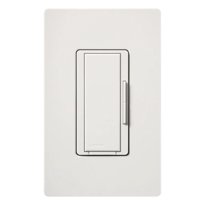 Control atenuador acompañante Maestro para atenuación multilocalización desde hasta 10 puntos, 120 V, cableado estándar de 3 vías, color blanco