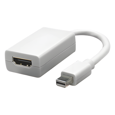 Adaptador Mini DisplayPort a HDMI / Soporta Resolución 1080p (Full HD)