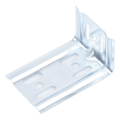 Ménsula económica, para montaje en pared, para anchos de charola de 100mm, con acabado Electro Zinc