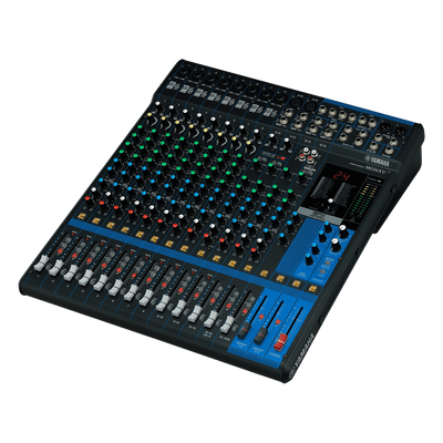 Mezcladora de Audio | 16 Canales | 10 Entradas de Micrófono | Entradas de Línea | Efectos | Interfaz USB