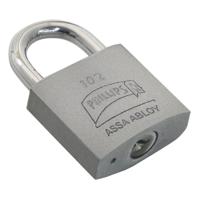 Candado de Hierro Sólido de Alta Resistencia / Gancho Largo / Llave PH-32 para 4 Pernos de Combinación  / Para Condiciones Secas  y Protegidas.
