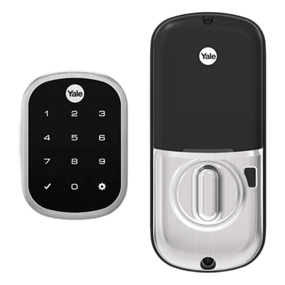 Cerradura Digital YRD256 / Mecanismo de Embutir / Control Remoto con Yale Connect / Compatibilidad Zigbee y Z-Wave Plus / Aplicaciones Alexa y Google Home / Para Puertas de 35mm a 55mm / Uso Residencial y Comercial
