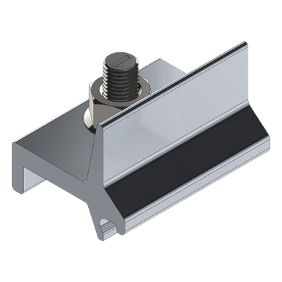 Pieza Para Conectar Rieles N Rail Basel en Transversal /Top Clip / Abrazadera para Fijación de N Rail 4.72 /