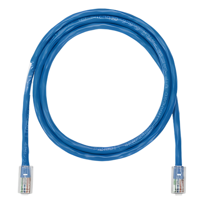 Cable de Parcheo UTP Categoría 5e, con Plug Modular en Cada Extremo – 1 Metro (3.28 Pies) – Azul