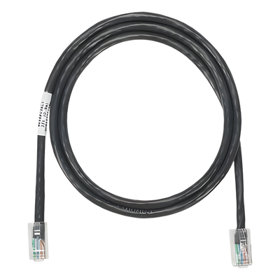 Cable de Parcheo UTP Categoría 5e, con Plug Modular en Cada Extremo – 2 Metros (6.56 Pies) – Negro
