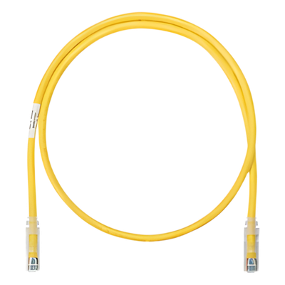Cable de Parcheo UTP Categoría 6, con Plug Modular en Cada Extremo – 3 Metros (9.84 Pies) – Amarillo