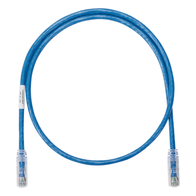 Cable de Parcheo UTP Categoría 6, con Plug Modular en Cada Extremo – 12.19 Metros (40 Pies) – Azul
