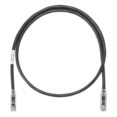 Cable de Parcheo UTP Categoría 6, con Plug Modular en Cada Extremo – 1.5 Metros (4.92 Pies) – Negro