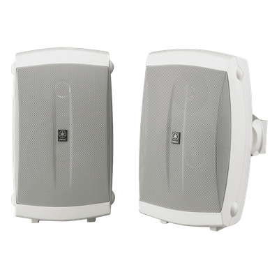 Altavoces de pared | Semi-Exterior | Woofer 6.5 in | Tweeter 1″| 6 ohms | Par | Color Blanco