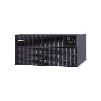 UPS de 10000 VA/10000 W, Online Doble Conversión, 200 – 240 Vac de Entrada, 200 – 240 Vac de Salida, Terminal Hardwired, Onda Senoidal Pura, Torre o Rack de 6 UR, Con 3 Tomas NEMA L6-30R