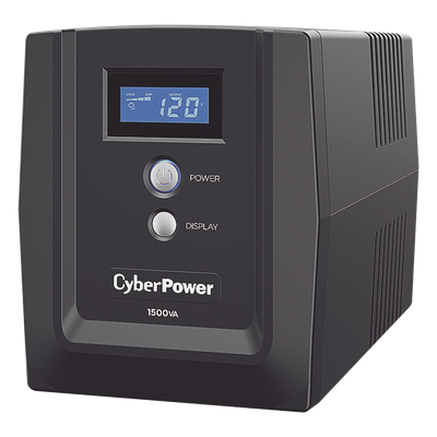 UPS de 1500 VA/900 W, Topología Línea Interactiva, Entrada 120 Vca NEMA 5-15P, y 8 Salidas NEMA 5-15R, Con Regulador de Voltaje (AVR)