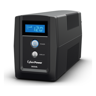 UPS de 900 VA/420 W, Topología Línea Interactiva, Entrada 120 Vca NEMA 5-15P, y 6 Salidas NEMA 5-15R, Con Regulador de Voltaje (AVR)