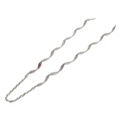Remate Preformado de Acero Galvanizado para Fibra Mini-ADSS de 24 hilos SPAN 120 metros, diámetros 7.5 – 8 mm