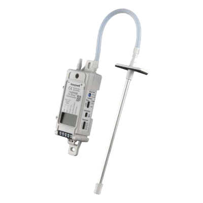 Transmisor de presión diferencial de aire para HVAC, universal, 4 rangos seleccionables 0.1 a 5 in WC, con sonda estática integrada o remota, sin display
