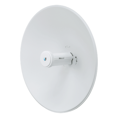 PowerBeam airMAX AC GEN2 hasta 450 Mbps, 5 GHz (5150 – 5875 MHz) con antena tipo plato altamente eficiente de 25 dBi