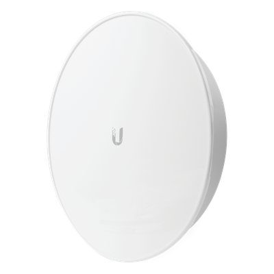 PowerBeam airMAX AC ISO Gen2 hasta 450 Mbps, 5 GHz (5150 – 5875 MHz) con antena integrada de 25 dBi con aislamiento RF y radomo incluido