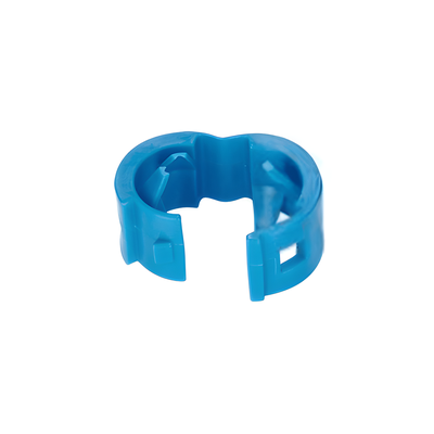 Kit de 25 Clips de Identificación Para Patch Cords, Compatible con Diámetros de 4.7 a 7.8 mm (0.19 a 0.31 Pulgadas), Color Azul