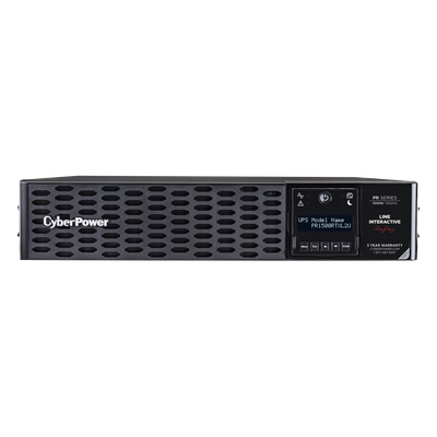 UPS de 1500 VA/1500 W, Topología Línea Interactiva, Entrada 120 Vca NEMA 5-15P, Onda Senoidal Pura, Torre o Rack 2 UR, Con 8 Tomas NEMA 5-15R