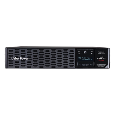 UPS de 2200 VA/2200 W, Topología Línea Interactiva, Entrada 120 Vca NEMA L5-30P, Onda Senoidal Pura, Torre o Rack 2 UR, Con 8 Tomas NEMA 5-20R