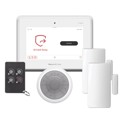 Panel de alarma touchscreen de 7″ all-in-one con Alexa integrada, Wi-Fi/Z-Wave Plus y takeover para sensores 5800, 2GIG, DSC, ITI/Qolsys y Bosch