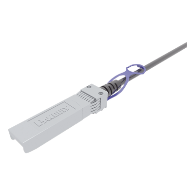 Cable de Alta Velocidad Twin-axial (DAC), SFP+ a SFP+ 10G, Color Negro, de 1 Metro