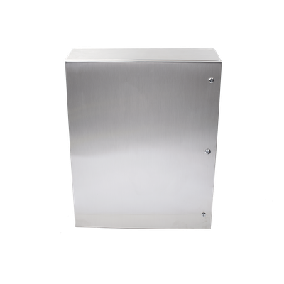 Gabinete de Acero Inoxidable IP66 Uso en Intemperie (800 x 1000 x 300 mm) con Placa Interna Galvanizada.