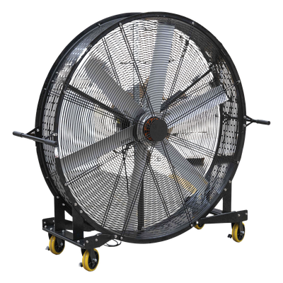 Ventilador Industrial Móvil Ultra Silencioso de 1.5 m y 127 Vca, Ideal para Almacenes, Hangares, Líneas de Producción, Gimnasios