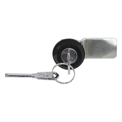 Cerradura con Paleta Metálica con 2 llaves para Gabinetes de Acero.
