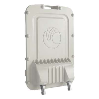 Backhaul radio conecterizado, 4.9-6.05 GHz PTP/HCMP/ 450 Mbps Reales, incluye fuente avanzada AC/DC / Hasta + 80 km – (C050067H008C)