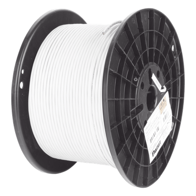 Bobina de Cable UTP de 4 Pares, Vari-MaTriX HD, Cat6A, 23 AWG, LSZH-3 (Libre de Gases Tóxicos), Color Blanco, 305 Metros (1000 Pies)