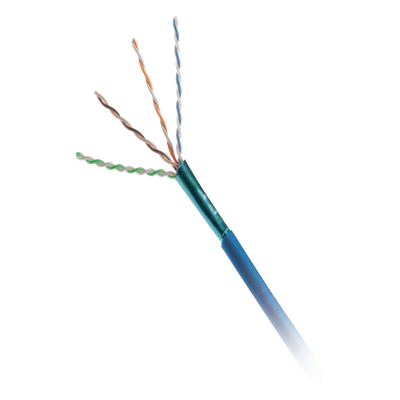 Bobina de Cable UTP de 4 Pares, Vari-MaTriX, Cat6A, 23 AWG, CMP (Plenum), Color Azul, 305 Metros (1000 Pies)