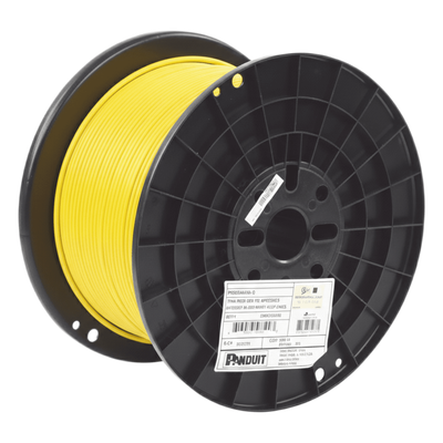 Bobina de Cable UTP de 4 Pares, Vari-MaTriX, Cat6A, 23 AWG, CMR (Riser), Color Amarillo, 305 Metros (1000 Pies)