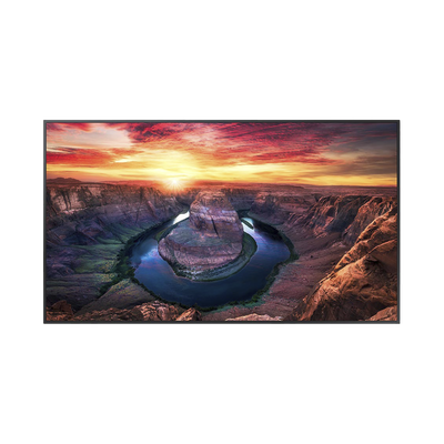 Pantalla Profesional LED de 55″ para marketing digital / UHD 4K (3840x2160p) / Entradas de Video HDMI / uso 24/7 / Compatible VESA 200×200 / compatible con plataforma de gestion Samsung VXT